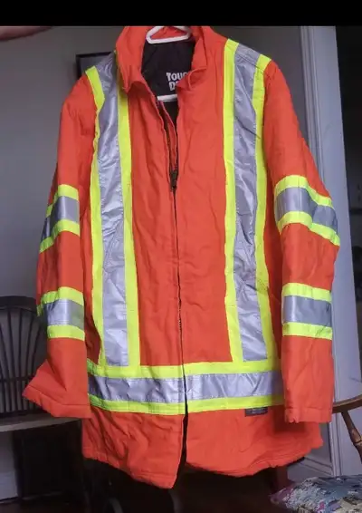 Brand new Tough Duck hi-visibilityXL jacket designed to keep you, View more