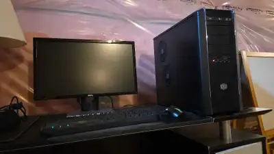 Full Desktop PC + Monitor + Games – Ready to Use, View more