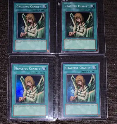 Yu-Gi-Oh Graceful Charity SDP-040 Super Rare 1st Edition, View more