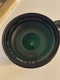 Canon 17-55 f2.8 Ef-s IS USM zoom lens 