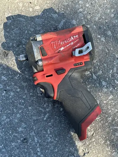 Milwaukee 2554 M12 FUEL 3/8" Stubby Impact Wrench, View more