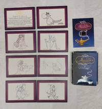 Aladdin Special Edition Gift Set Drawings and Art