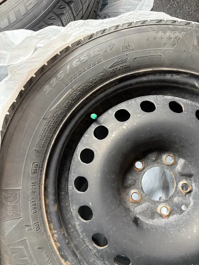 As is. Steel Rims and Tire in Tires & Rims in City of Toronto - Image 4