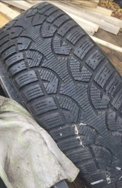 Very Affordable 4 General Altimax Artic Snow Tires 215/60R16.95Q. Off a Gran Am. price is cheap; so...