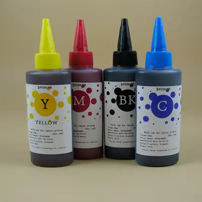 Universal Dye Ink Bottles 100ml for any Inkjet Printer from $7/e, View more