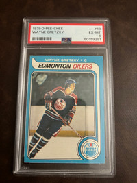 1979 OPC Hockey Wayne Gretzky Rookie Card PSA 6