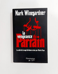 Roman -Mark Winegardner - La vengeance du Parrain - Grand format