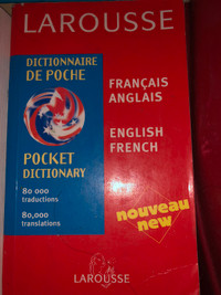 Dictionnaire français anglais/french-English dictionary 