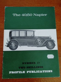 The 30 / 50 NAPIER Reference History Book