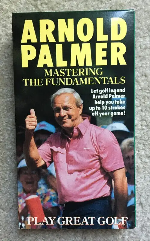 VHS - Arnold Palmer - Mastering The Fundamentals in Video & TV Accessories in London - Image 2