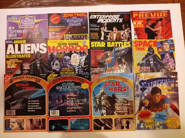 Vintage 70s and 80s Magazines Horror Sci FI Movie in Arts & Collectibles in Kitchener / Waterloo - Image 2