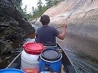 Guelph:   May 11, 2024, Canoe Portage Bear Camping Barrels