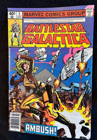Marvel Comics Battlestar Galactica #5 1979