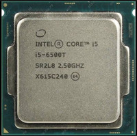Processeur Intel® Core™ i5-6500T 6 Mo de cache, jusqu'à 3,1 GHz