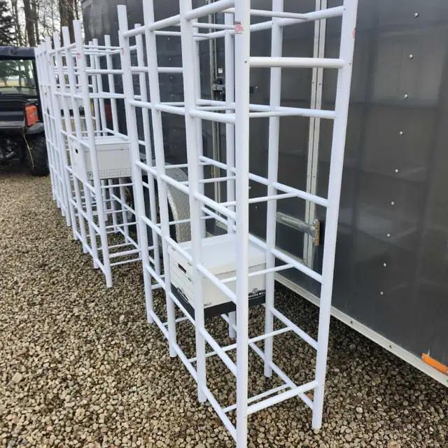 3 x White Plastic Shelving / Craft Units. in Bookcases & Shelving Units in Red Deer - Image 3