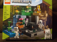 New Lego Minecraft 21189 Free Delivery The Skeleton Dungeon 