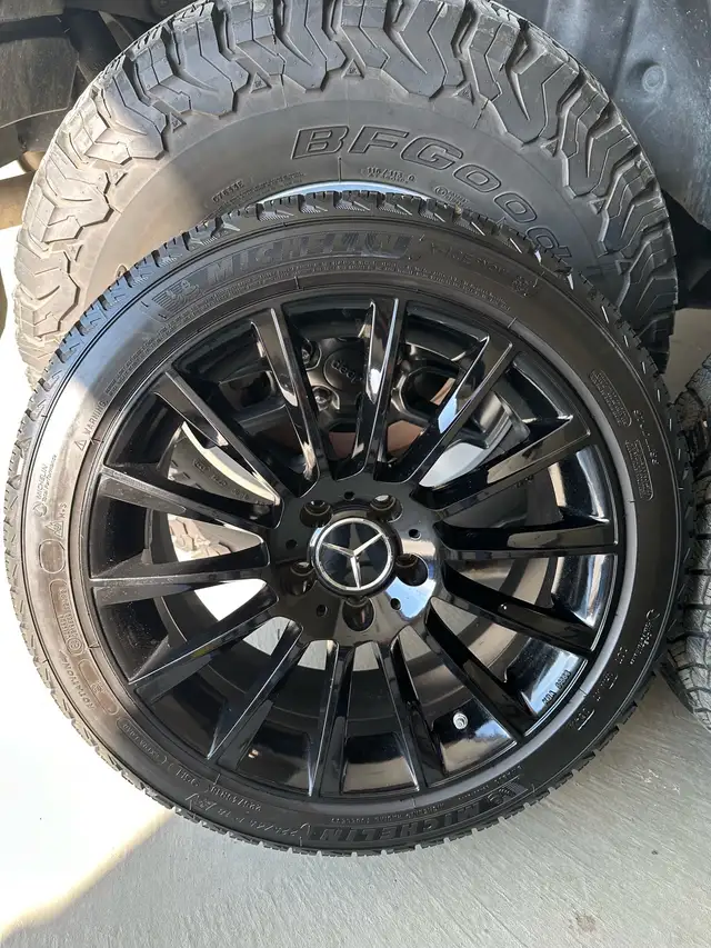 225/45 R18 Michelin Winter Tires with Mercedes AMG Rims in Tires & Rims in Calgary - Image 5