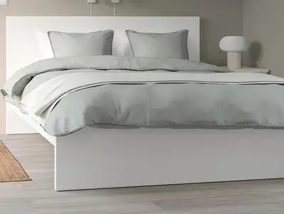 IKEA bed White / MALM Bed frame Double size, View more