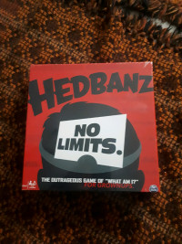 Hedbanz no limits board game new sealed 