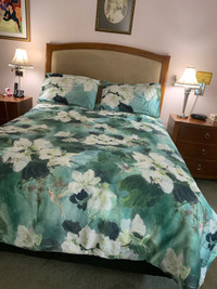 Queen size comforter with 2 shams