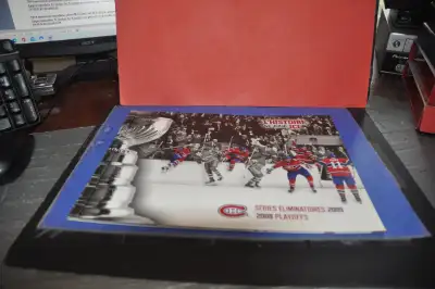 2009 montreal canadiens playoffs hockey set of 14 tickets unused nice Approximation 12 inches by 9.5...