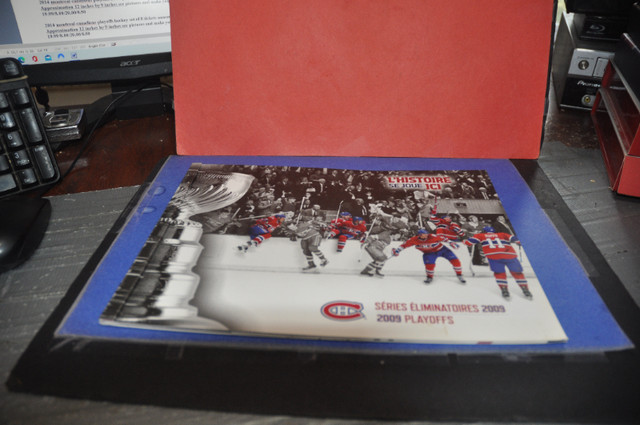 2009 montreal canadiens playoffs hockey set of 14 tickets unused dans Art et objets de collection  à Victoriaville