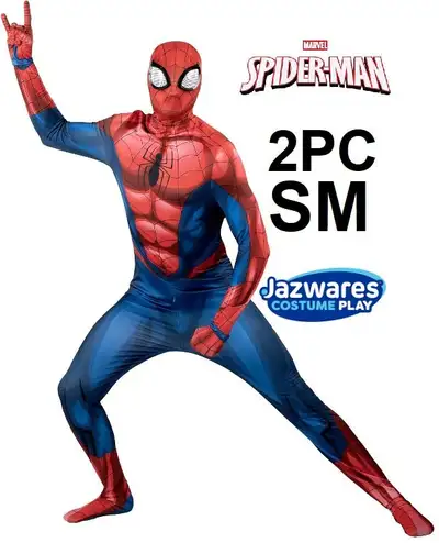 SPIDERMAN COSTUME SIZE SMALL, View more