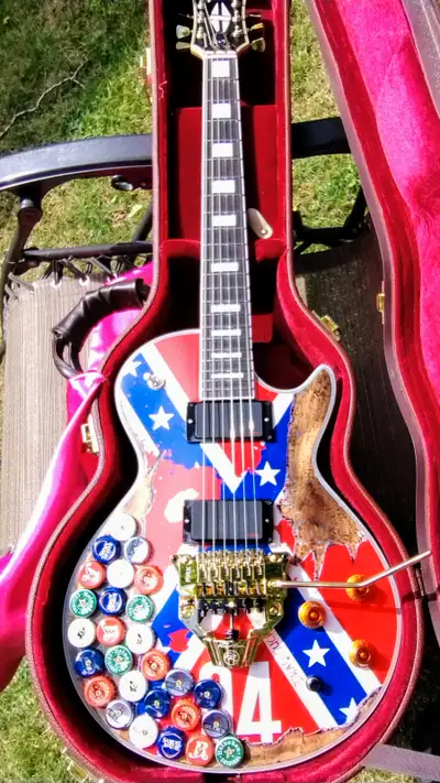 Zakk Wylde Rebel Gibson-EVH Eruption Superstrat+Amps+Cabs+Pedals, View more