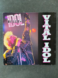 BILLY IDOL: Vital Idol LP (1987)