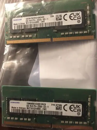 Samsung 16gb (2x8gb) ddr4 3200mhz sodimm, View more