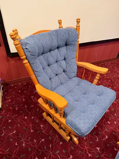 Glider Rocking Chair and Ottoman, View more