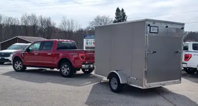 I paid $10,000 asking $7000 firm New Vnose trailer never used all aluminum will never rust Has ramp...