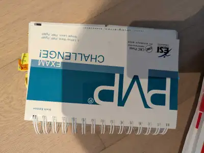 PMP exam challenge flip book, View more