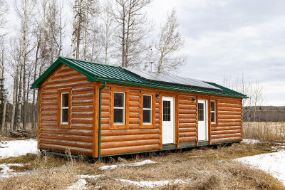 Ready to Move (& use) Off-Grid Cabin