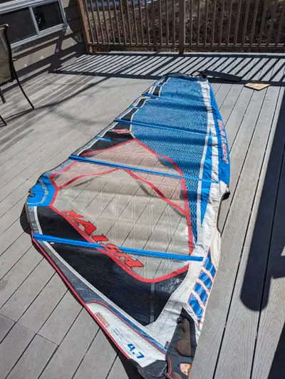 Naish session 4.7m windsurfing sail, View more