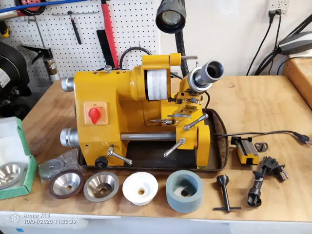 INTBUYING Cutter Grinder Sharpener 5C Collect Electric Cutter in Power Tools in Delta/Surrey/Langley - Image 2