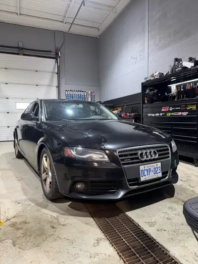 Selling a 2009 Audi a4 Quattro Body is starting to show its age but not horrible Needs brakes Drives...