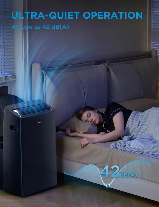 Midea Duo 14,000 BTU HE Inverter Portable Air Conditioner63373373822337122