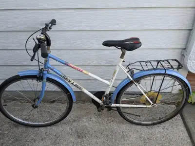 Ladies Bike SkyLine Commuter with Fenders and 26 inch wheels, View more