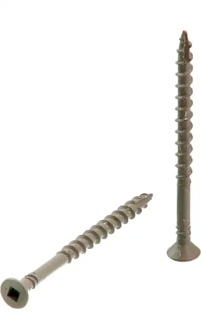 I have a new box of Senco DuraSpin Number 8 by 2-1/2-Inch All Purpose Exterior Wood Collated Screws...