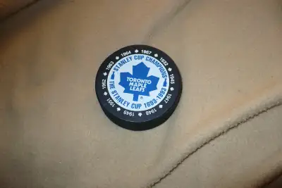 1993 Toronto Maple Leafs Stanley Cup 100 Years Hockey Puck, View more