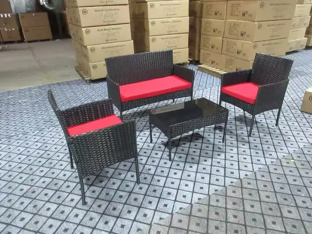 Extra $20 off, 4pc rattan wicker Outdoor Furniture Set in Patio & Garden Furniture in Markham / York Region - Image 5