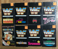 Lot 8 VTG 80s 90s WWF WWE Wrestling VHS Video Tape Coliseum Vide