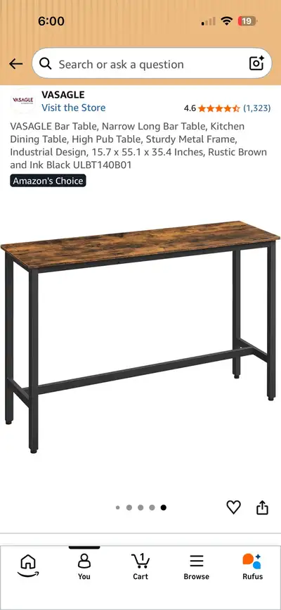 bar table, View more