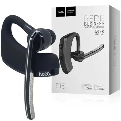 Hoco Rede Business wireless earphone E15 (Black, Blue), View more