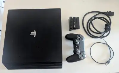 Playstation 4 Pro + few games, View more