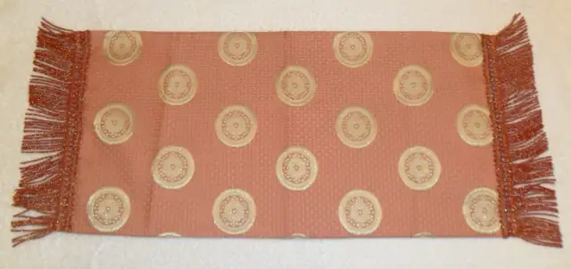 NEW 100% Silk Textile Table Runner Kawashima Textile Mills JAPAN