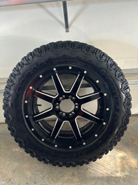 20x9 Fuel Maverick wheels on Radar Renegade tires