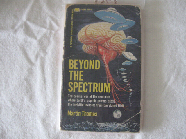 Beyond The Spectrum-Martin Thomas paperback 1967 in Fiction in City of Halifax