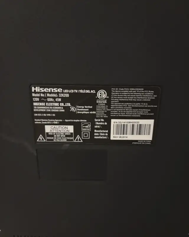 Hisense 32” 720p HD LED TV in TVs in Kitchener / Waterloo - Image 4